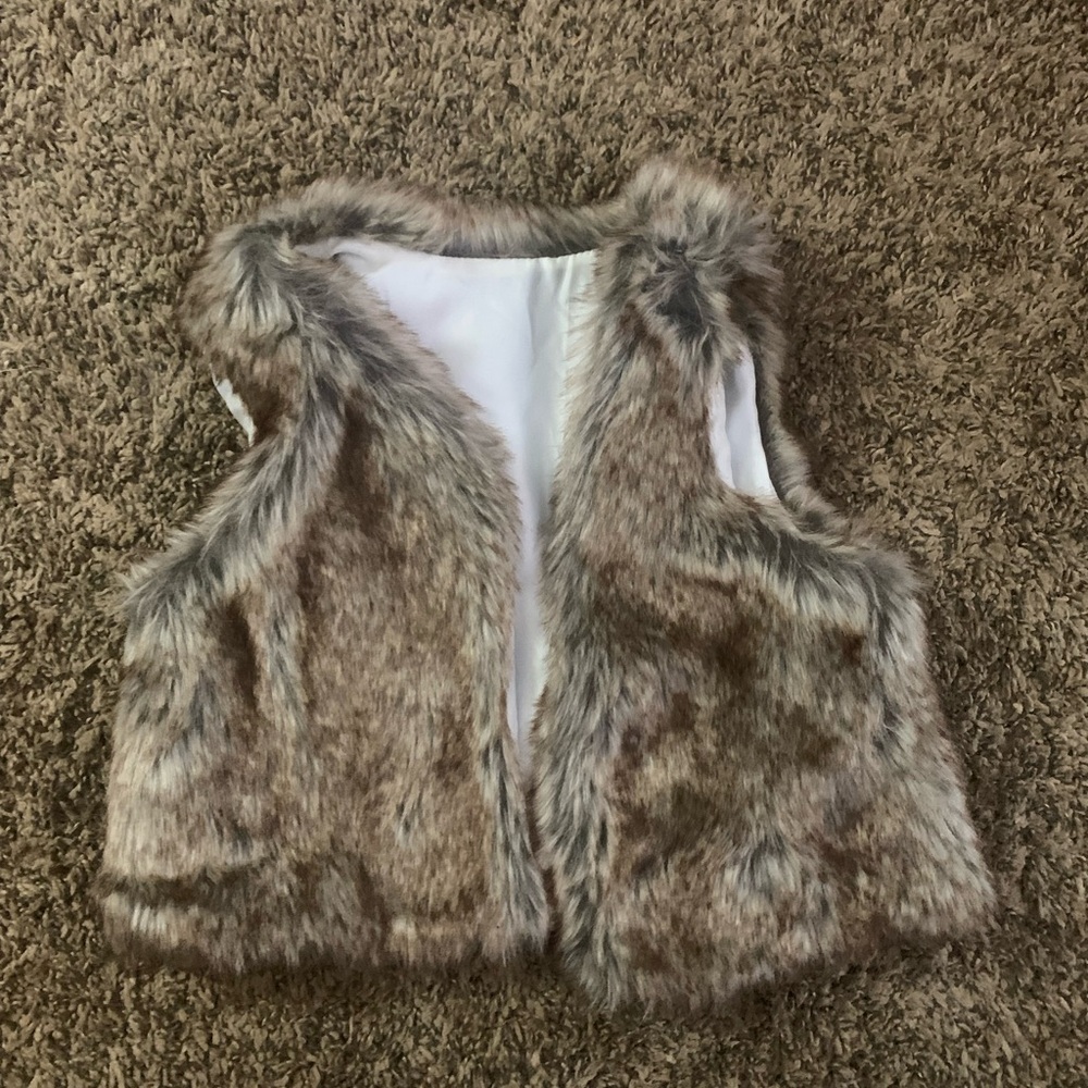 Vintage Faux Fur Vest